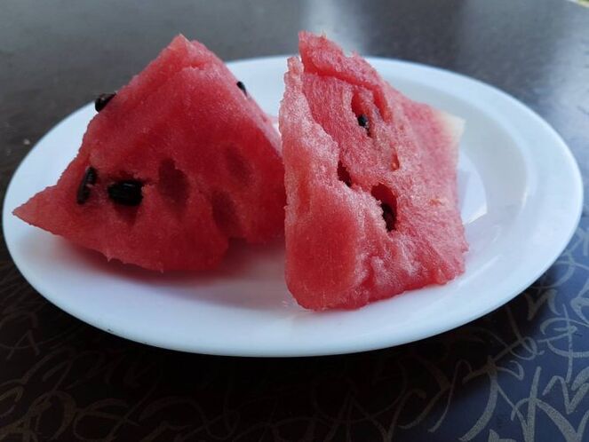 Kauntungan tina samangka kanggo leungitna beurat